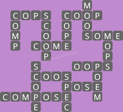 Wordscapes Level 2218, Vivid 10 .